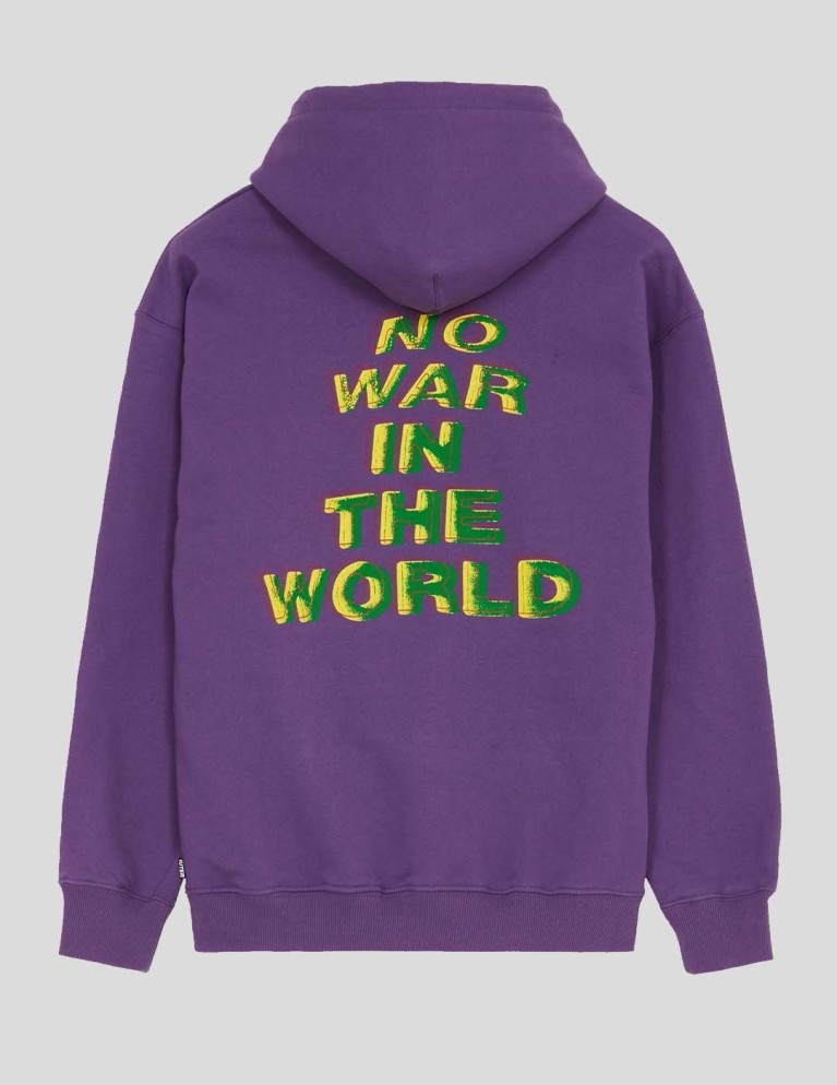 UTER no war hoodie viola